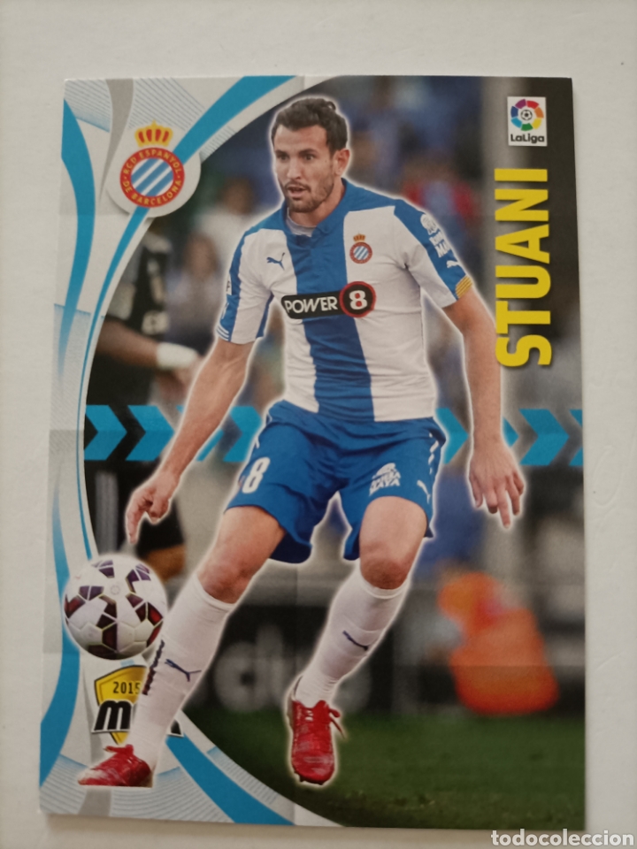 Cromos de f&uacute;tbol: Stuani. Espanyol. Megacracks 2015/16 - Foto 1