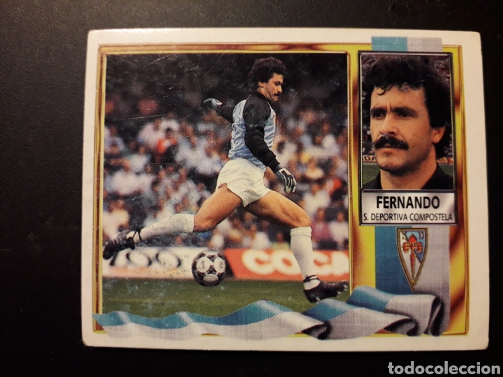 Fu&szlig;ball-Sticker: FERNANDO COMPOSTELA ESTE 95-96 1995-1996. SIN PEGAR. VER FOTOS. PEDIDO M&Iacute;NIMO 3&euro;.