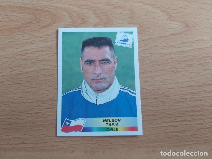Cromos de F&uacute;tbol: CROMO FUTBOL MUNDIAL FRANCIA 98 EDITORIAL PANINI 104.TAPIA-CHILE-NUNCA PEGADO