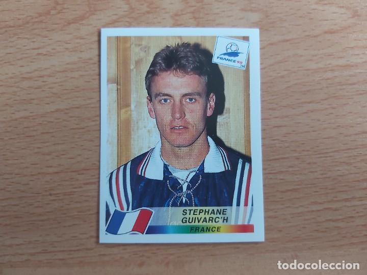 Cromos de F&uacute;tbol: CROMO FUTBOL MUNDIAL FRANCIA 98 EDITORIAL PANINI 170.GUIVARCH-FRANCIA-NUNCA PEGADO