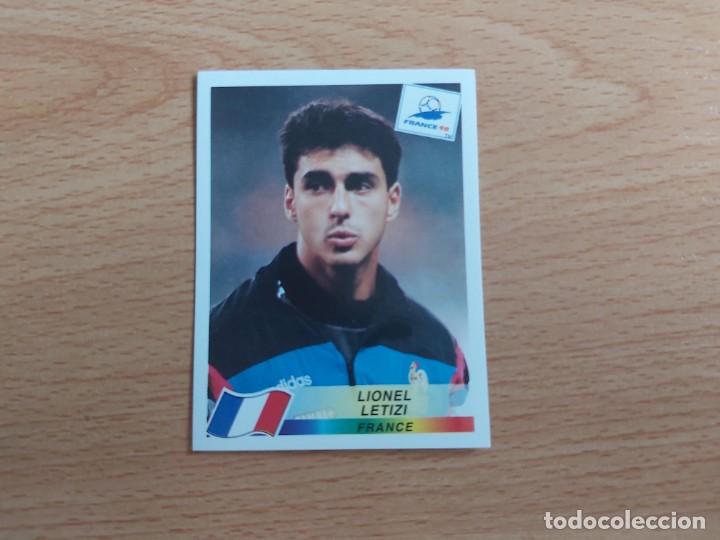 Cromos de Futebol: CROMO FUTBOL MUNDIAL FRANCIA 98 EDITORIAL PANINI 173.LETIZI-FRANCIA-NUNCA PEGADO