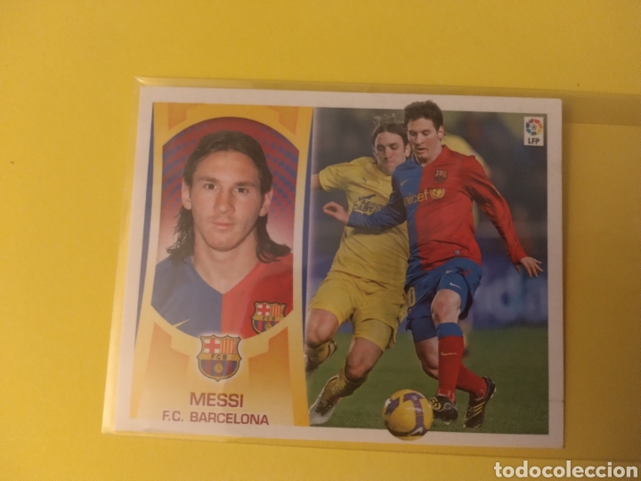 Cromos de f&uacute;tbol: Messi Colecciones Este 2009-10 - Foto 2