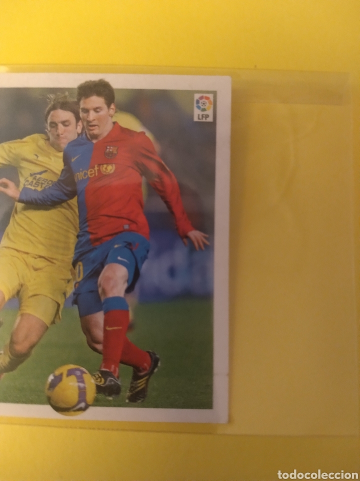 Cromos de f&uacute;tbol: Messi Colecciones Este 2009-10 - Foto 4