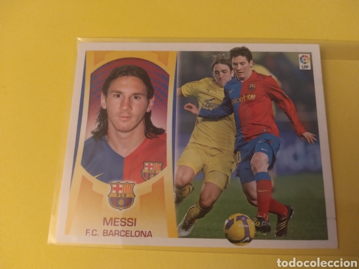 Cromos de f&uacute;tbol: Messi Colecciones Este 2009-10 - Foto 1