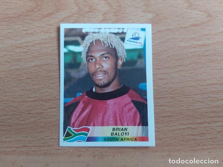 Cartes &agrave; collectionner de Football: CROMO FUTBOL MUNDIAL FRANCIA 98 EDITORIAL PANINI 176.BALOYI-SUDAFRICA-NUNCA PEGADO