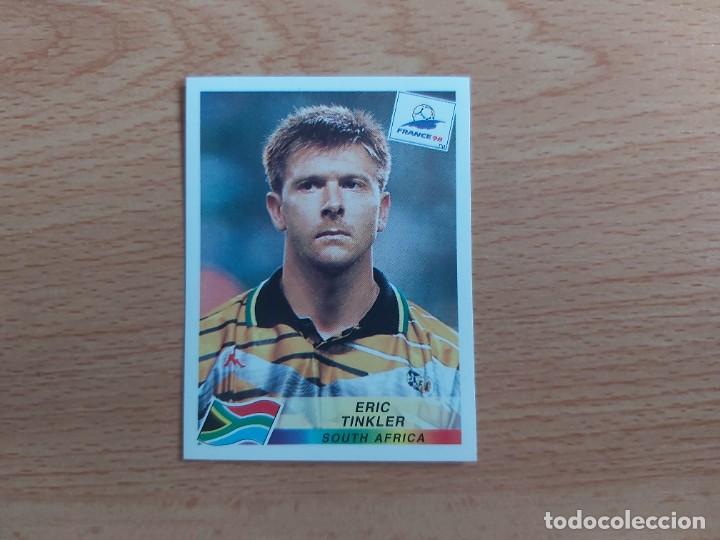 Cartes &agrave; collectionner de Football: CROMO FUTBOL MUNDIAL FRANCIA 98 EDITORIAL PANINI 184.TINKLER-SUDAFRICA-NUNCA PEGADO