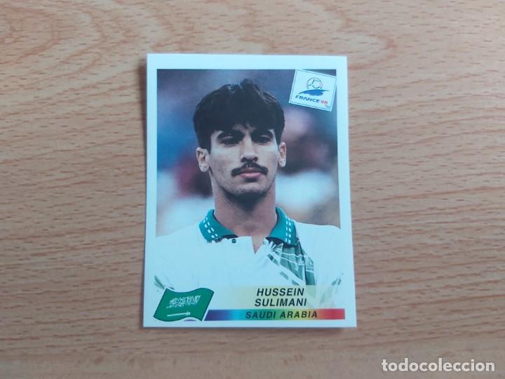 Cromos de F&uacute;tbol: CROMO FUTBOL MUNDIAL FRANCIA 98 EDITORIAL PANINI 196.SULIMANI-ARABIA SAUDI-NUNCA PEGADO