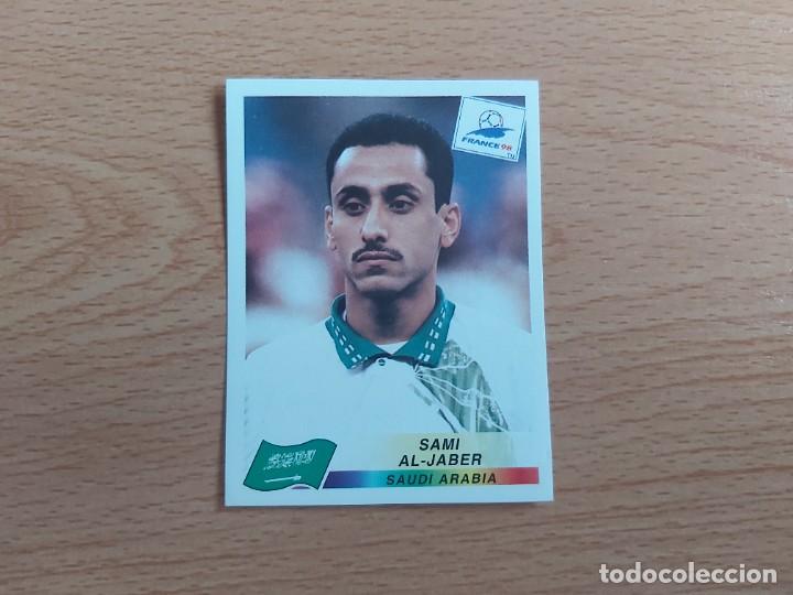 Cartes &agrave; collectionner de Football: CROMO FUTBOL MUNDIAL FRANCIA 98 EDITORIAL PANINI 207.AL-JABER-ARABIA SAUDI-NUNCA PEGADO