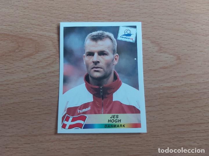 Cromos de F&uacute;tbol: CROMO FUTBOL MUNDIAL FRANCIA 98 EDITORIAL PANINI 215.HOGH-DINAMARCA-NUNCA PEGADO