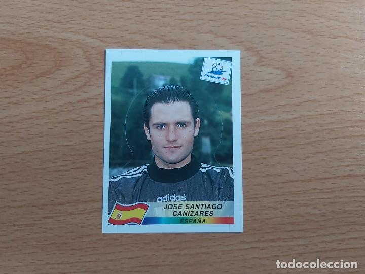 Cromos de F&uacute;tbol: CROMO FUTBOL MUNDIAL FRANCIA 98 EDITORIAL PANINI POP UP 245.CA&Ntilde;IZARES-ESPA&Ntilde;A-NUNCA PEGADO