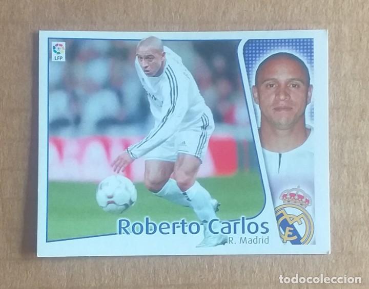 Cromos de Futebol: Cromo de ROBERTO CARLOS REAL MADRID EDICIONES ESTE 2004-2005.