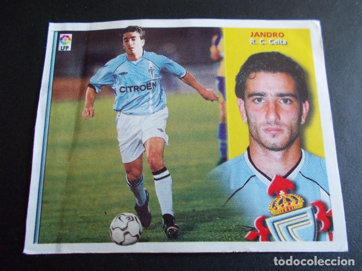 Cromos de f&uacute;tbol: JANDRO CELTA ESTE 02-03 COLOCA VENTANILLA - Foto 1