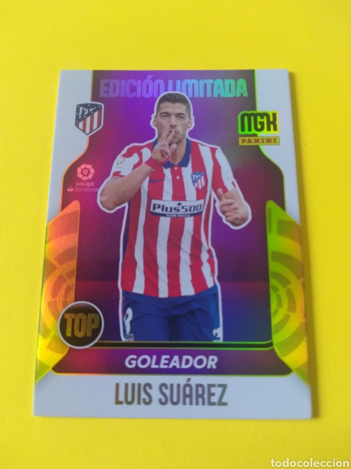 Cromos de f&uacute;tbol: Luis Su&aacute;rez Ed.limitada MGK 21-22 - Foto 1