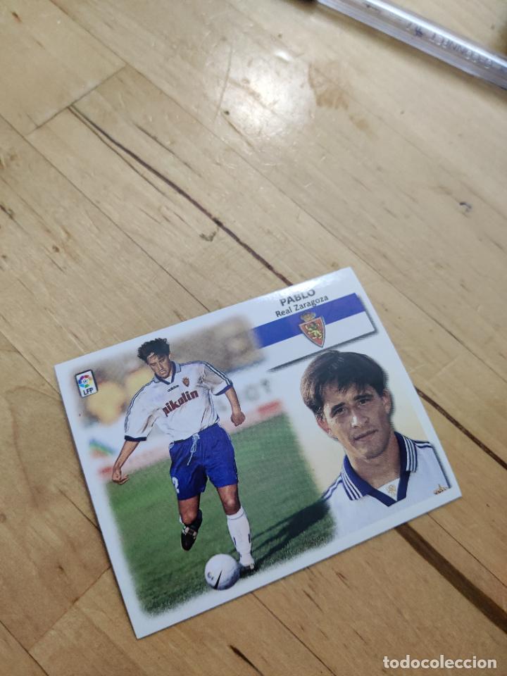 Cromos de F&uacute;tbol: pablo zaragoza este 1999 2000 99 00 sin pegar trading card