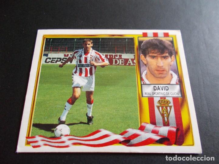 Cromos de f&uacute;tbol: DAVID SPORTING ESTE 95-96 BAJA SIN PEGAR - Foto 1