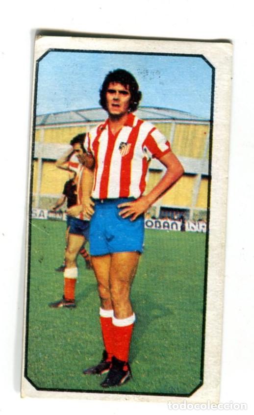Fu&szlig;ball-Sticker: CROMO - Leal , Atletico Madrid - Ediciones Este LIGA FUTBOL 77 /78 , Despegado.