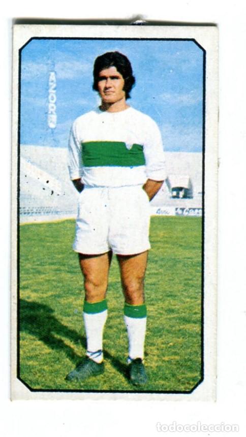 Figurine di Calcio: CROMO - Indio - Elche C.F - Ediciones Este LIGA FUTBOL 77 /78 , Despegado.