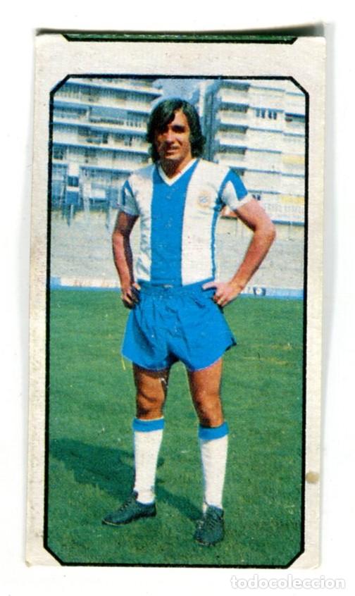 Fu&szlig;ball-Sticker: CROMO - Osorio - R.C.D. Espa&ntilde;ol - Ediciones Este LIGA FUTBOL 77 /78 , Despegado.