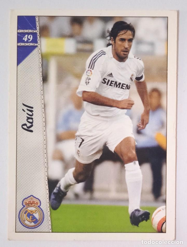 Cartes &agrave; collectionner de Football: RA&Uacute;L R. MADRID 2006 LAS FICHAS DE LA LIGA