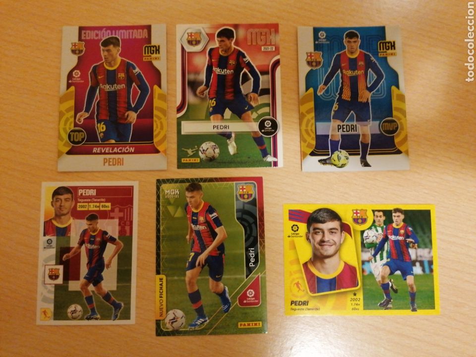 Cromos de f&uacute;tbol: Lote Pedri, Barcelona - Foto 1