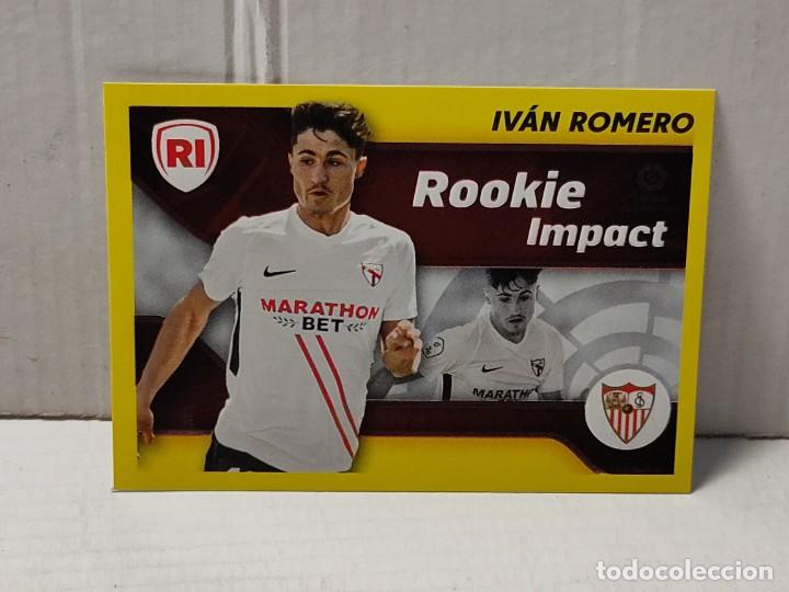 Figurine di Calcio: Cromo LIGA ESTE Panini temporada 2021/22 ROOKIE IMPACT -IV&Aacute;N ROMERO- n&uacute;mero 4 no pegado