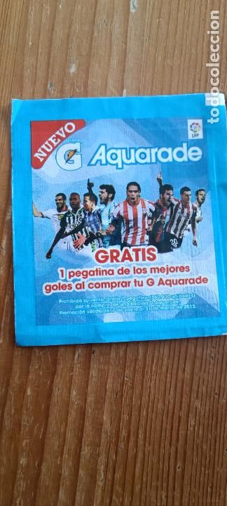 Figurine di Calcio: SOBRE VACIO AQUARADE - ALBUM MATULIGA 2013