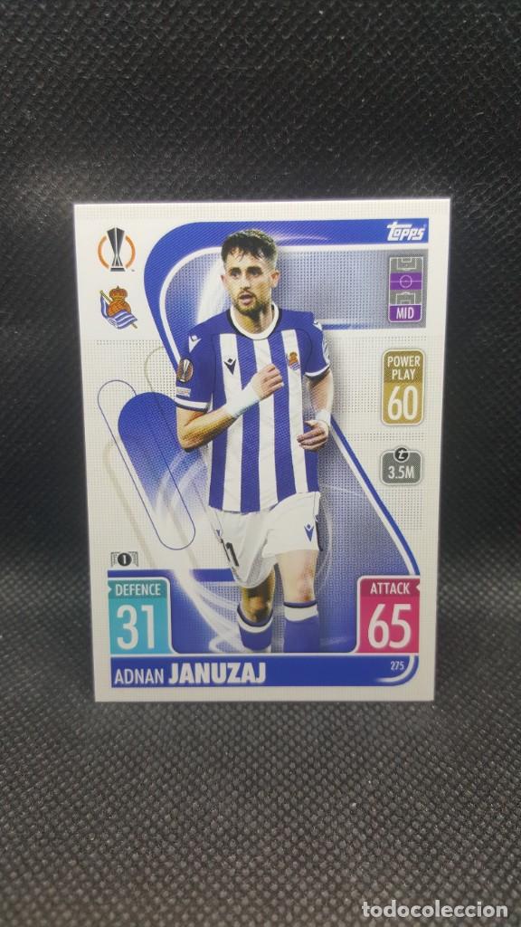 Fu&szlig;ball-Sticker: TOPPS MATCH ATTAX 2021/22 - REAL SOCIEDAD DE FUTBOL N&ordm; 275 ADNAN JANUZAJ