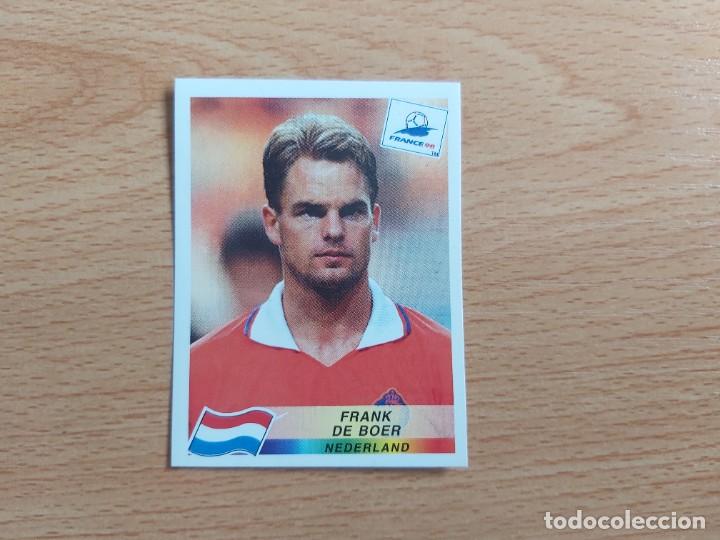 Cromos de F&uacute;tbol: CROMO FUTBOL MUNDIAL FRANCIA 98 EDITORIAL PANINI 303.FRANK DE BOER-HOLANDA-NUNCA PEGADO