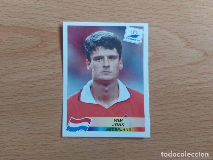Cromos de F&uacute;tbol: CROMO FUTBOL MUNDIAL FRANCIA 98 EDITORIAL PANINI 310.JONK-HOLANDA-NUNCA PEGADO