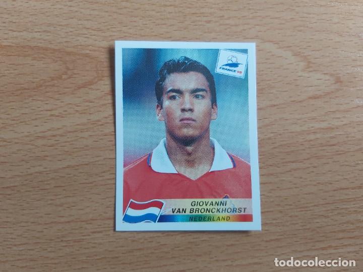 Cromos de F&uacute;tbol: CROMO FUTBOL MUNDIAL FRANCIA 98 EDITORIAL PANINI 312.VAN BRONCKHORST-HOLANDA-NUNCA PEGADO
