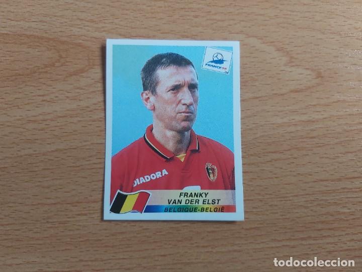 Cartes &agrave; collectionner de Football: CROMO FUTBOL MUNDIAL FRANCIA 98 EDITORIAL PANINI 325.VAN DER ELST-BELGICA-NUNCA PEGADO