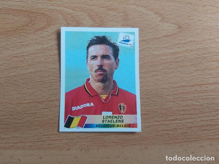 Cartes &agrave; collectionner de Football: CROMO FUTBOL MUNDIAL FRANCIA 98 EDITORIAL PANINI 326.STAELENS-BELGICA-NUNCA PEGADO