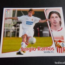Cromos de Fútbol: SERGIO RAMOS SEVILLA ESTE 04-05 ROOKIE NUEVO SIN PEGAR. Lote 340382893