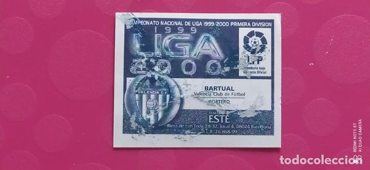 Cromos de f&uacute;tbol: BARTUAL VALENCIA ESTE 99 00 1999 2000 - Foto 2