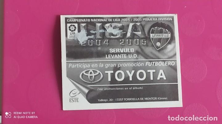 Cromos de f&uacute;tbol: SERVULO LEVANTE ESTE 04 05 2004 2005 - Foto 2