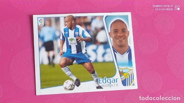 Cromos de f&uacute;tbol: EDGAR MALAGA ESTE 04 05 2004 2005 - Foto 1
