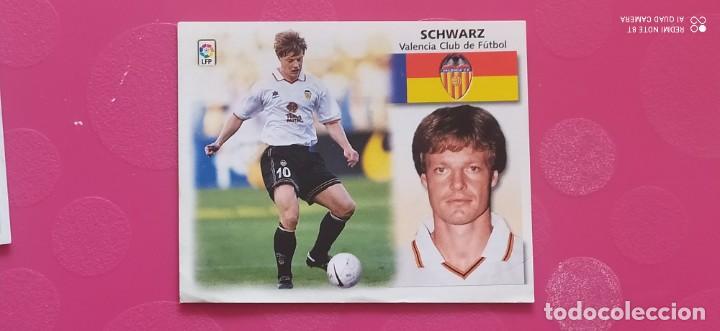 Cromos de f&uacute;tbol: SCHWARZ VALENCIA ESTE 99 00 1999 2000 - Foto 1