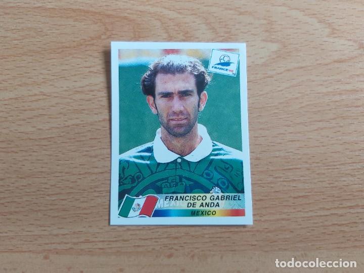 Cromos de F&uacute;tbol: CROMO FUTBOL MUNDIAL FRANCIA 98 EDITORIAL PANINI 360.DE ANDA-MEXICO-NUNCA PEGADO