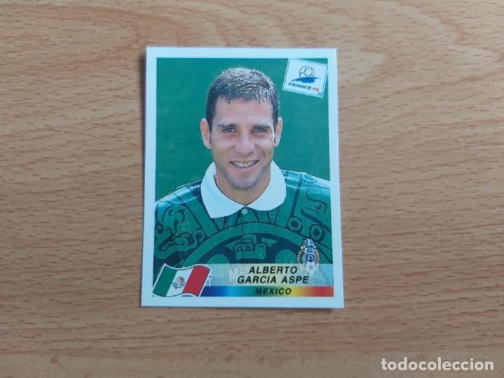 Cromos de F&uacute;tbol: CROMO FUTBOL MUNDIAL FRANCIA 98 EDITORIAL PANINI 362.GARCIA ASPE-MEXICO-NUNCA PEGADO