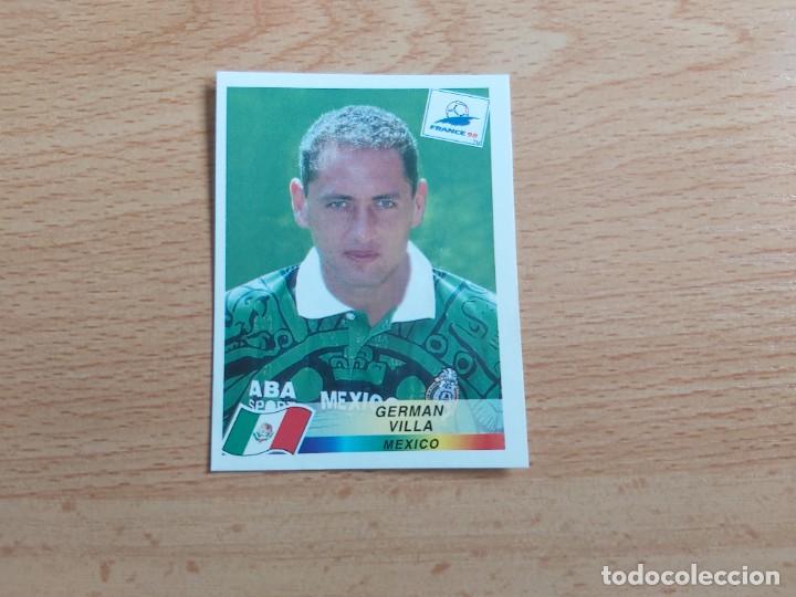 Cartes &agrave; collectionner de Football: CROMO FUTBOL MUNDIAL FRANCIA 98 EDITORIAL PANINI 365.VILLA-MEXICO-NUNCA PEGADO