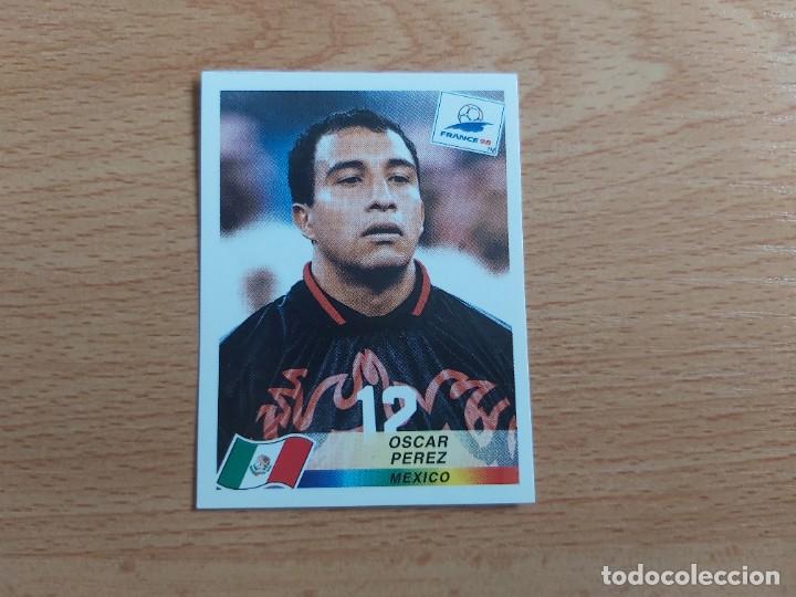 Cartes &agrave; collectionner de Football: CROMO FUTBOL MUNDIAL FRANCIA 98 EDITORIAL PANINI 370.PEREZ-MEXICO-NUNCA PEGADO