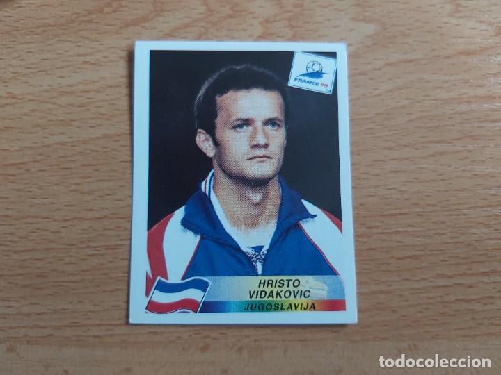 Cromos de f&uacute;tbol: CROMO FUTBOL MUNDIAL FRANCIA 98 EDITORIAL PANINI 396.VIDAKOVIC-YUGOSLAVIA-NUNCA PEGADO