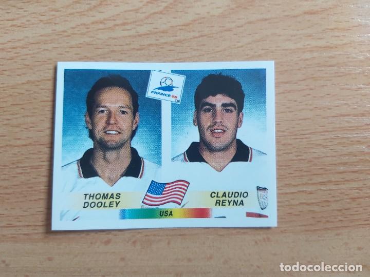 Cartes &agrave; collectionner de Football: CROMO FUTBOL MUNDIAL FRANCIA 98 EDITORIAL PANINI 413.DOOLEY/REYNA-USA-NUNCA PEGADO