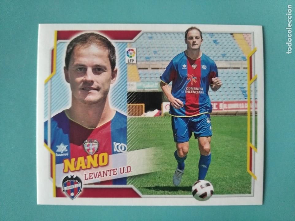 Football Stickers: Liga Este 2010/11,Levante.U.D.,Nano (Coloca,Nunca Pegado).