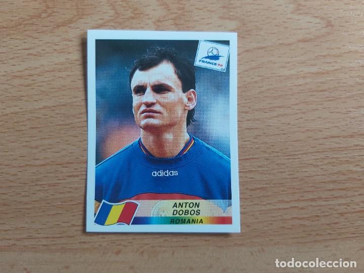 Cromos de F&uacute;tbol: CROMO FUTBOL MUNDIAL FRANCIA 98 EDITORIAL PANINI 431.DOBOS-RUMANIA-NUNCA PEGADO