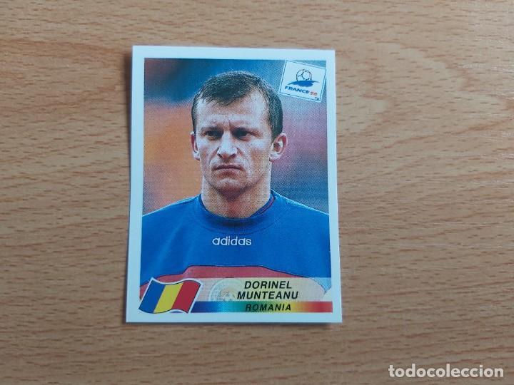 Cromos de F&uacute;tbol: CROMO FUTBOL MUNDIAL FRANCIA 98 EDITORIAL PANINI 436.MUNTEANU-RUMANIA-NUNCA PEGADO