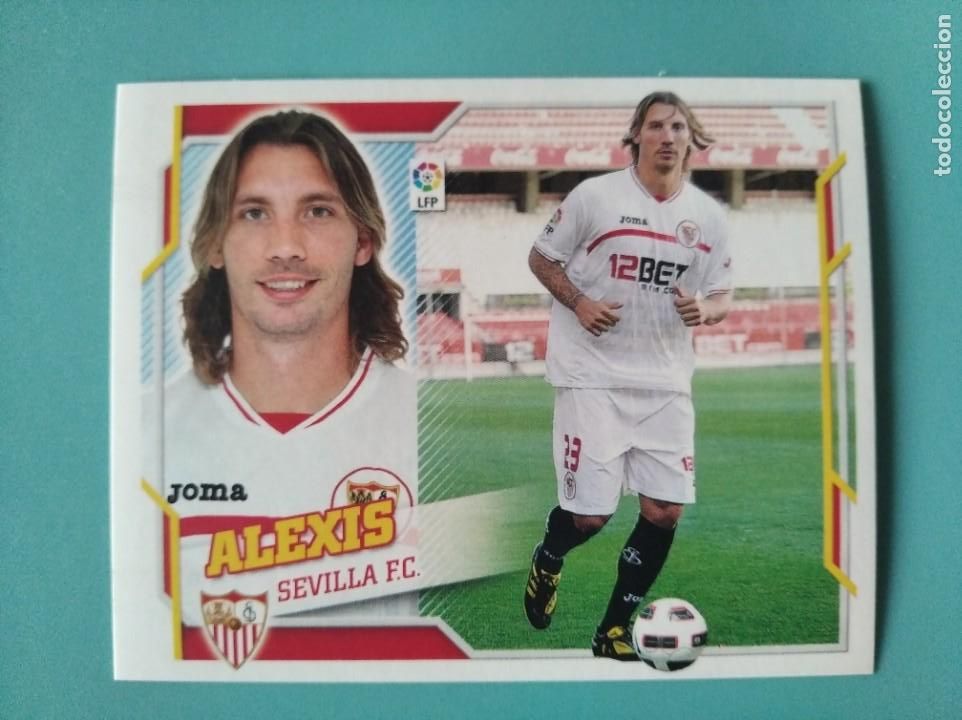 Football Stickers: Liga Este 2010/11,Sevilla F.C.,Alexis (Coloca,Nunca Pegado).