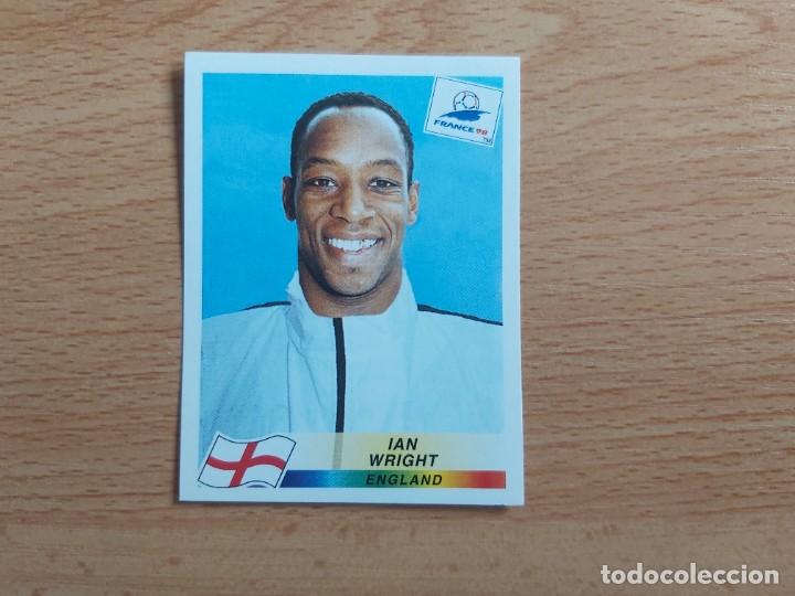 Cromos de F&uacute;tbol: CROMO FUTBOL MUNDIAL FRANCIA 98 EDITORIAL PANINI 476.IAN WRIGHT-INGLATERRA-NUNCA PEGADO