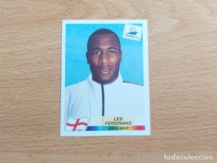 Cromos de F&uacute;tbol: CROMO MUNDIAL FRANCIA 98 EDITORIAL PANINI 478.FERDINAND-INGLATERRA-NUNCA PEGADO-NO SALIA EN SOBRES