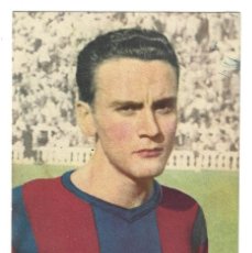 Cromos de Fútbol: CROMO BIOSCA - C. F. BARCELONA 1953 - 2º GRAN CONCURSO CAMPAÑA CASTELLBLANCH - LOTE. 022. Lote 341057168